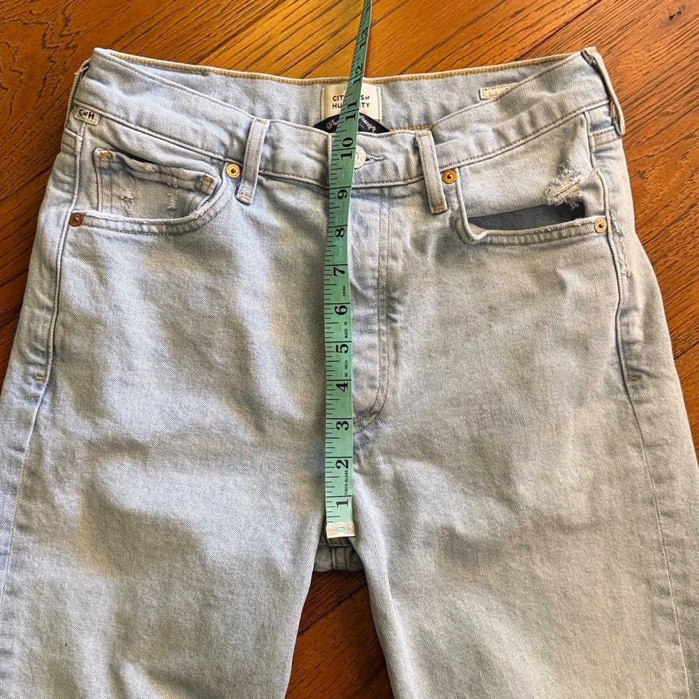 Citizens Of Humanity Charlotte Cropped High Rise Straight Jeans - Picture 11 of 13